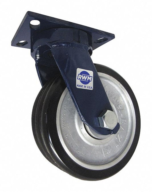 PlateCaster Swivel Polyurethane 10 1/8 H
