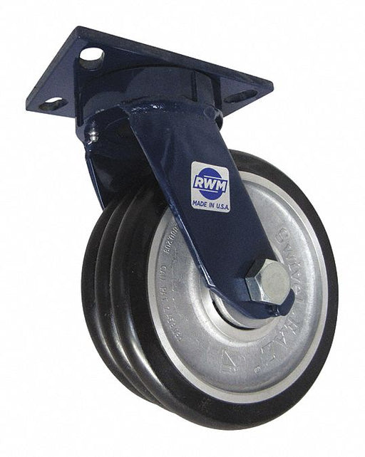 PlateCaster Swivel Polyurethane 10 1/8 H