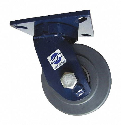Plate Caster Swivel Nylon 8 H