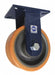 Plate Caster Rigid Polyurethane 10 1/2 H