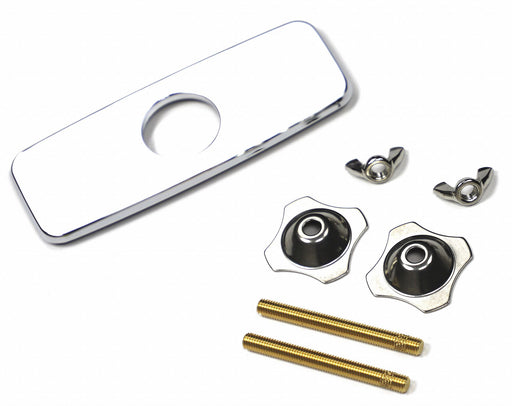 Trim/Cover Plate Brass 4 L