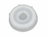 PailLid 2.75inOD Plastic White PK10
