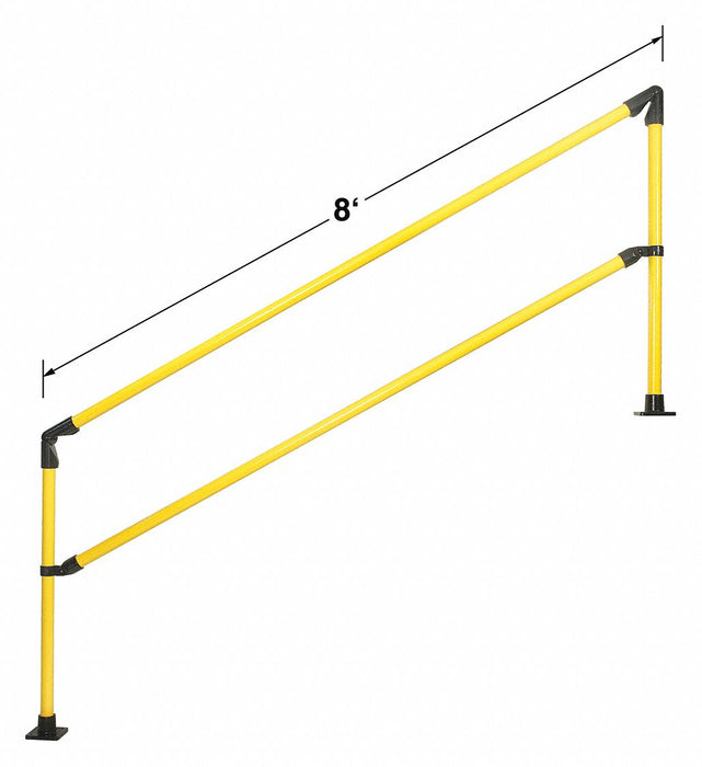 Stair Railing Steel 5 H 96 L