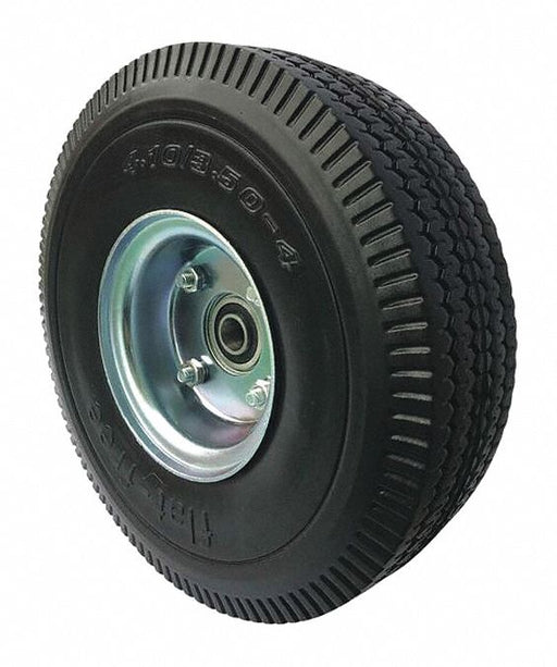 Flat-Free Wheel 10 dia 350lb 4.10/3.50-4