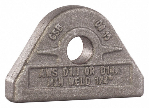 Pad Eye 2 000 lb Carbon Steel 9/16 W