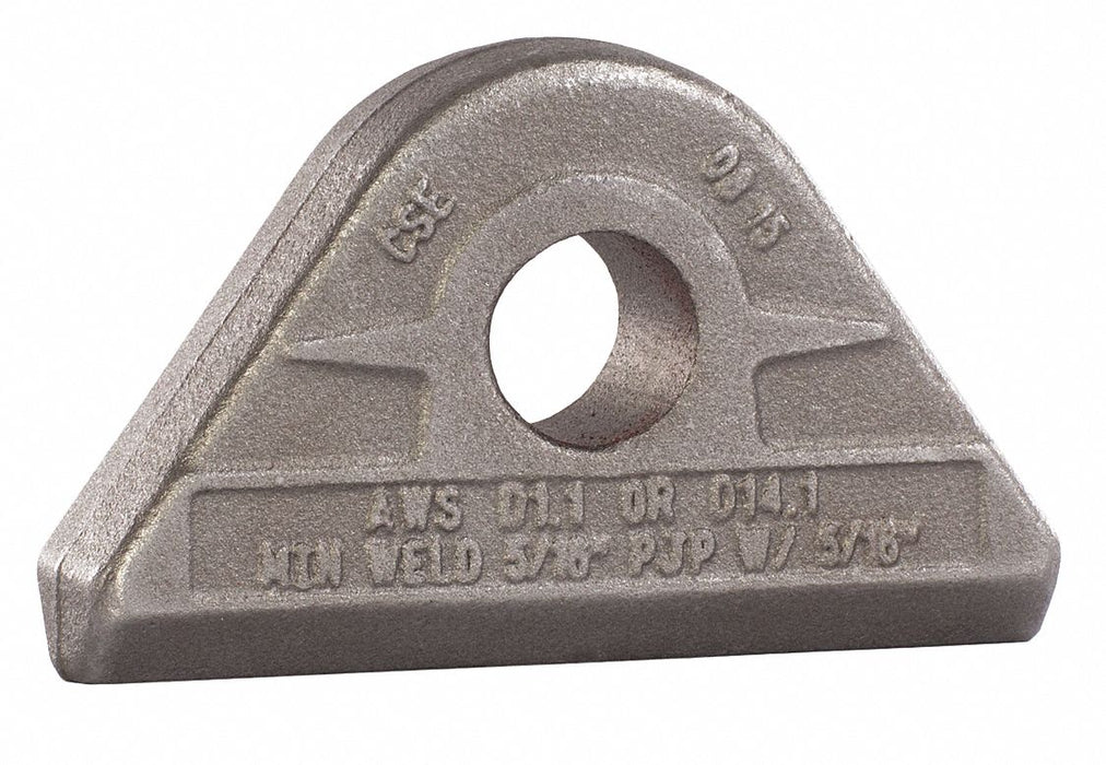 Pad Eye 9 500 lb Carbon Steel 1 1/8 W
