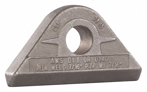 Pad Eye 13 000 lb Carbon Steel 1 5/16 W