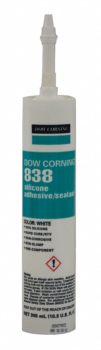 K8415 Silicone Adhesive Sealant White 838