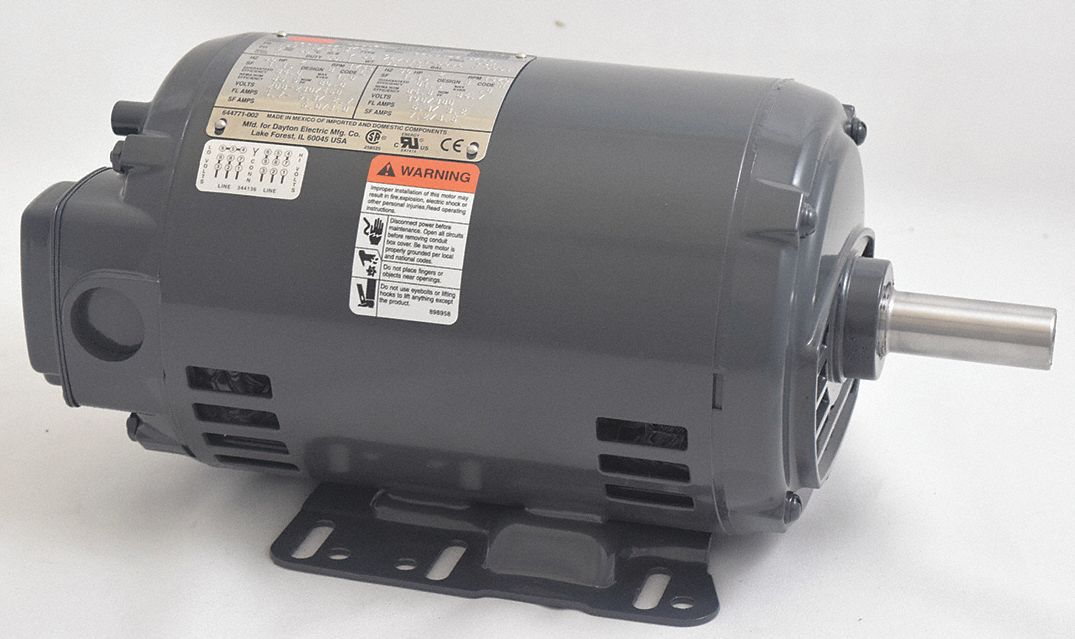 GP Motor 2 HP 1 745 RPM 208-230/460V