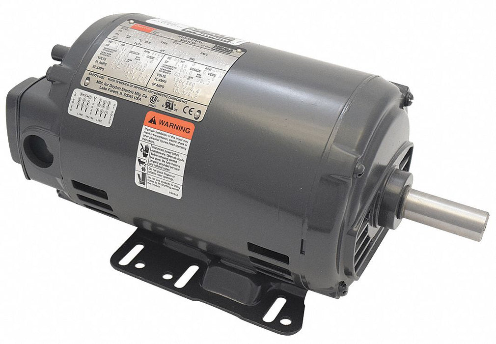 GP Motor 3 HP 3 485 RPM 208-230/460V