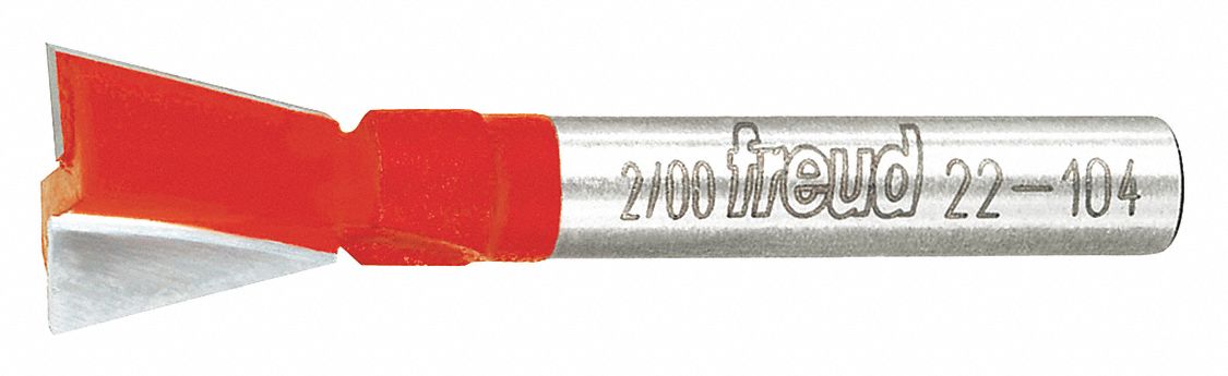 Dovetail Cut Profile Router Bit 1/2 