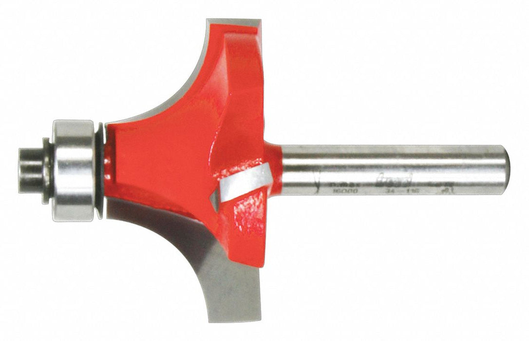 Roundover Cut Profile Router Bit 1-1/2 
