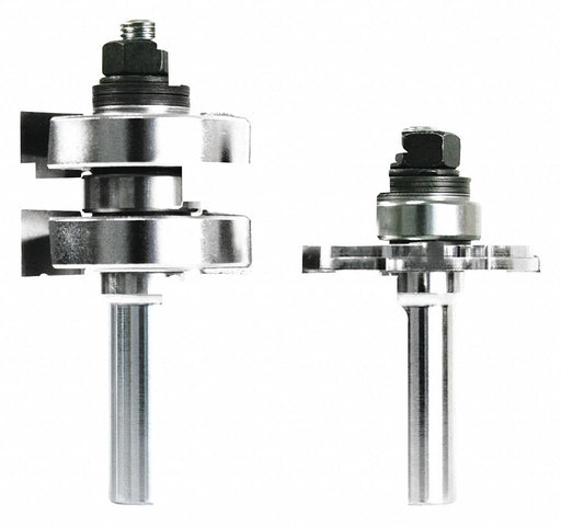 Router Bit Set 2 Pc Carbide