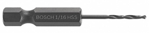 Hex Shank Drill 1/16 HSS