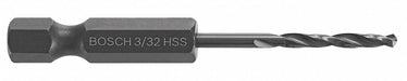 Hex Shank Drill 3/32 HSS