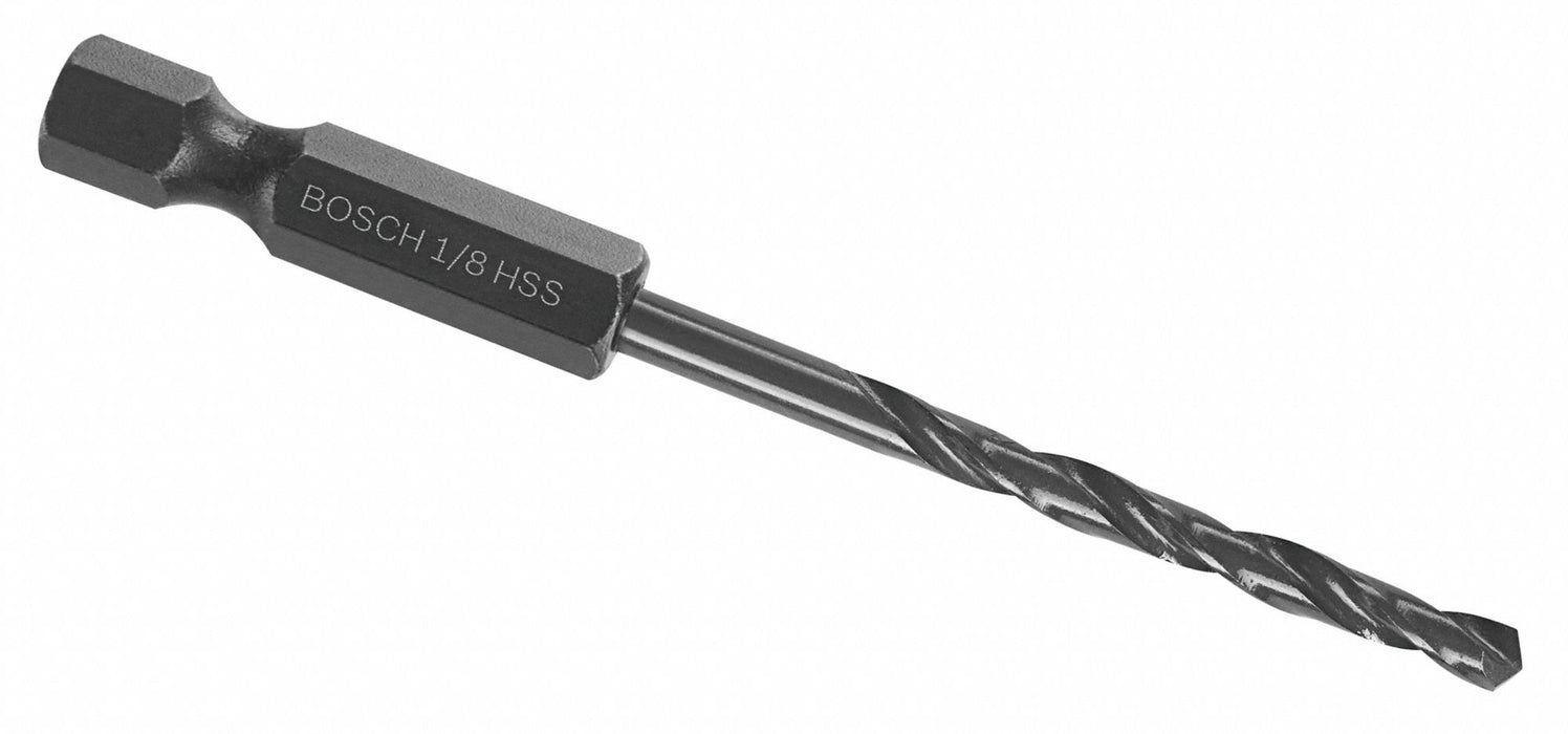 Hex Shank Drill 1/8 HSS