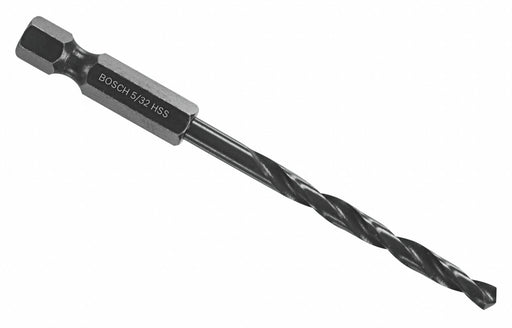 Hex Shank Drill 5/32 HSS