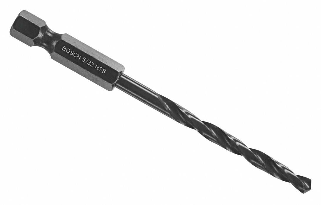 Hex Shank Drill 5/32 HSS