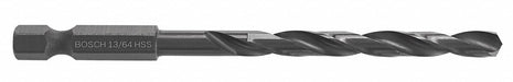 Hex Shank Drill 13/64 HSS