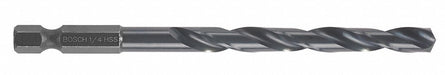 Hex Shank Drill 1/4 HSS
