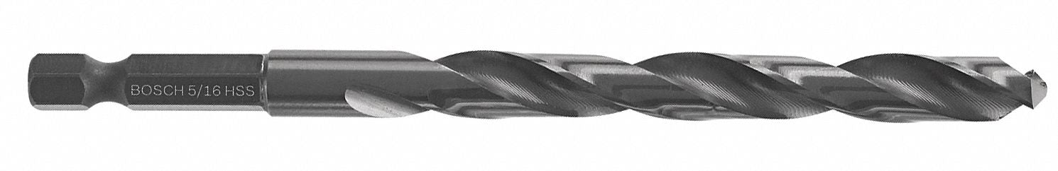 Hex Shank Drill 5/16 HSS