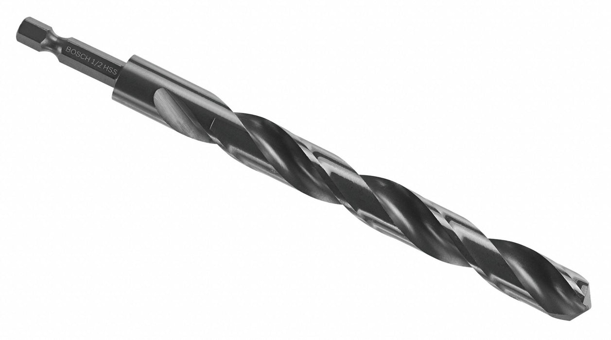 Hex Shank Drill 1/2 HSS