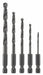 Hex Shank Drill Set 5pc HSS