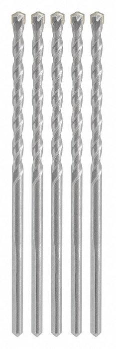 Hammer Masonry Drill 1/4in PK5