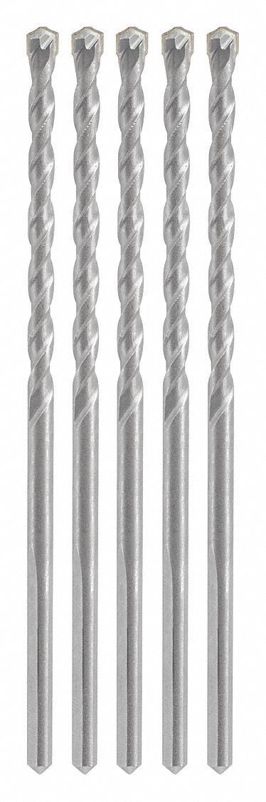 Hammer Masonry Drill 1/4in PK5
