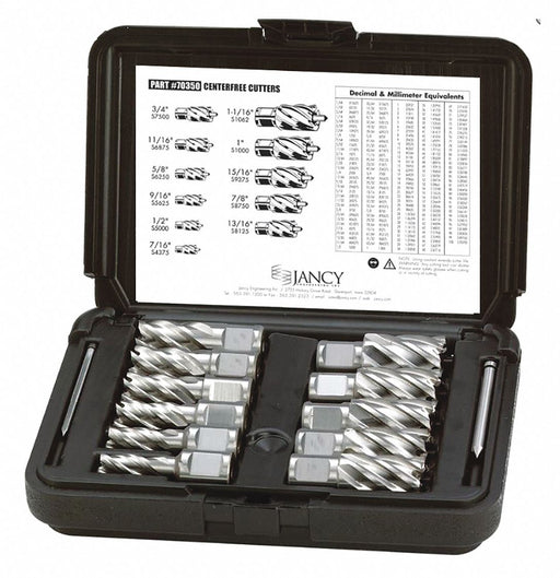 Annular Cutter Set 5pc HSS