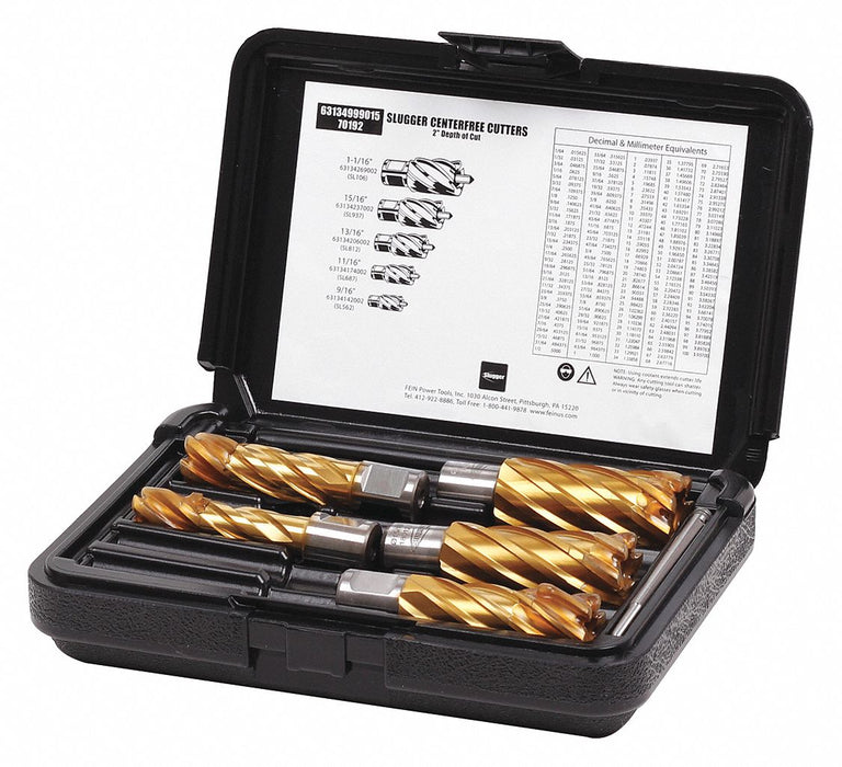 Annular Cutter Set 5pc HSS