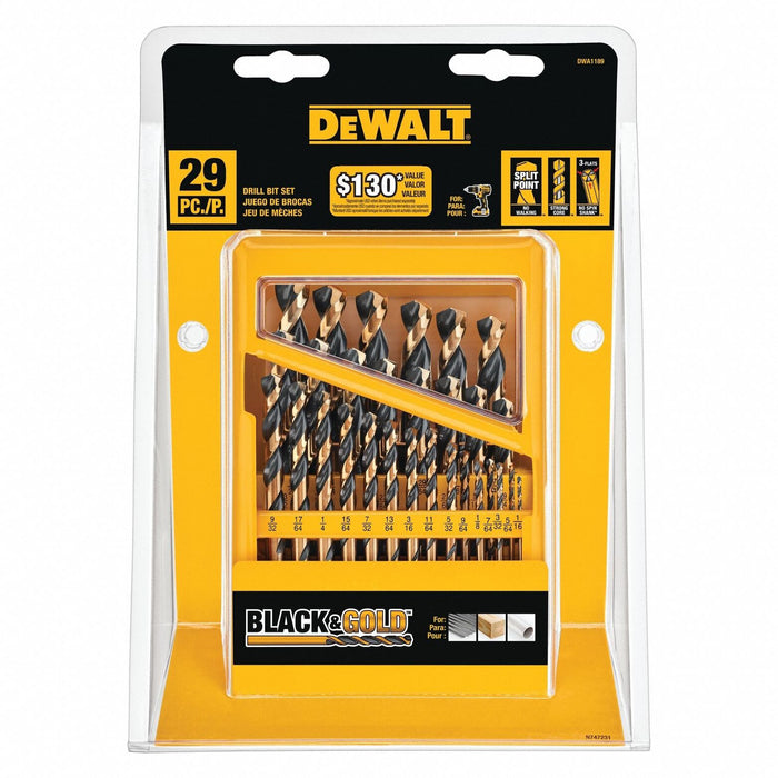 Jobber Length Drill Set 29pc HSS