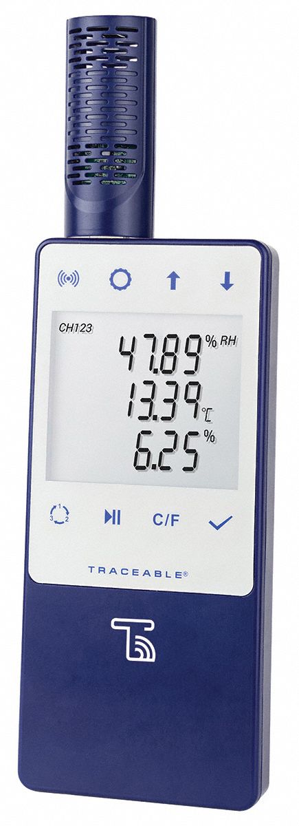 CO2 Meter 32 F to 122 F LCD