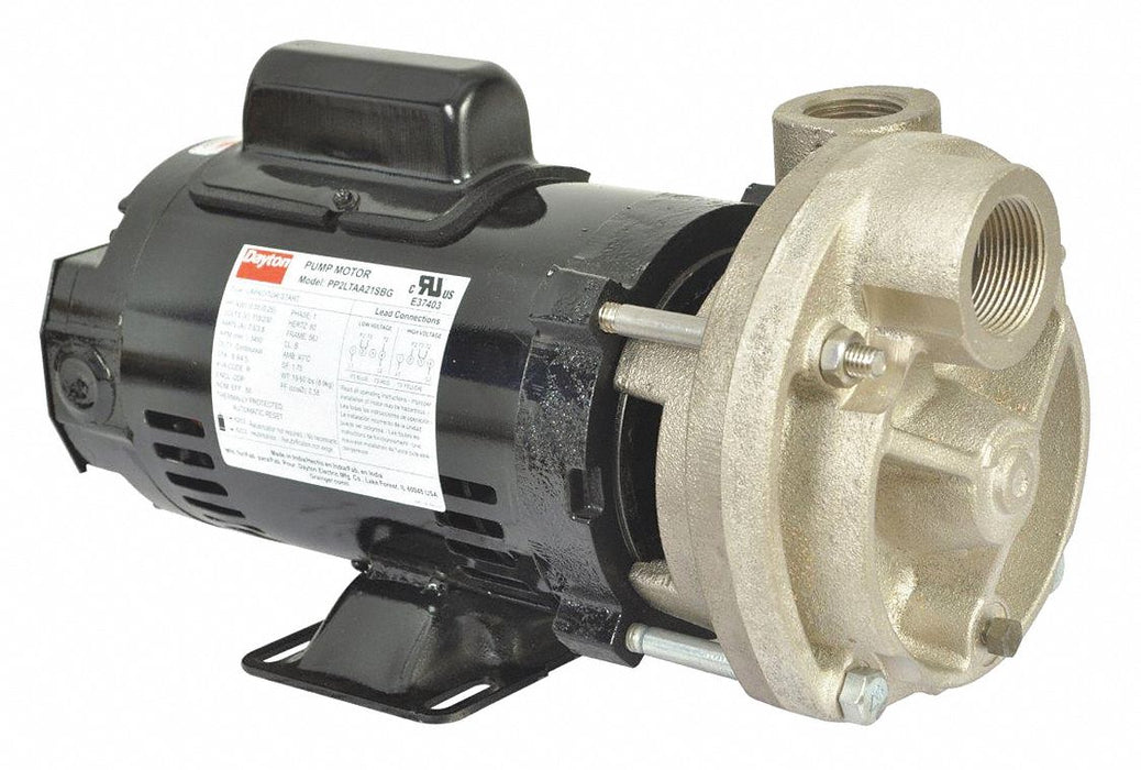 Turbine Pump 3/4 HP 115 to 230V 3450 rpm