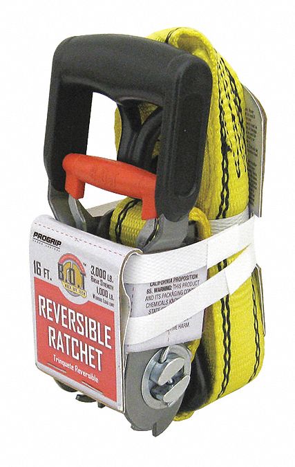 Tie Down Strap Wire-Hook Yellow
