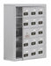 K7530 Locker 5x3Lckrs Slvr 31 x24 x9 