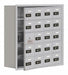 Locker 5x4Lckrs Slvr 30 x29 x9 