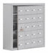 K7531 Locker 5x4Lckrs Slvr 31 x30.5 x9 