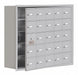 Locker 5x5Lckrs Slvr 30 x36 x9 