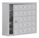 K7533 Locker 5x5Lckrs Slvr 31 x37 x9 