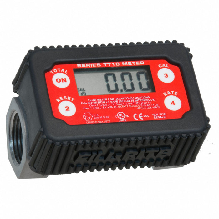 Flowmeter For 1 Pipe BSPT 2 to 35 gpm