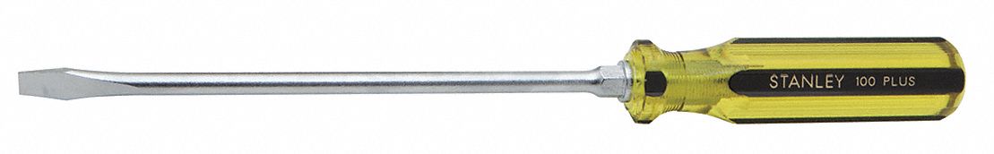 MagneticTipScrDrv Slt 5/16in Blc Round