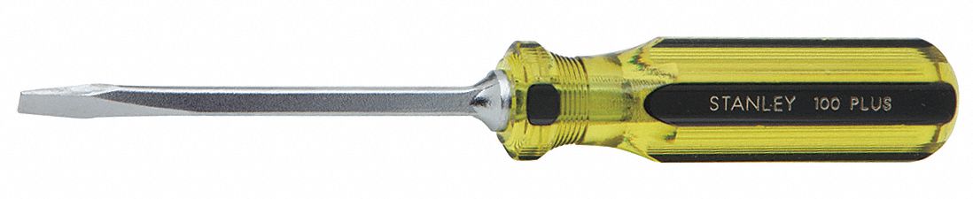 KeychainScrewdriver Slt 1/4in Blc Round
