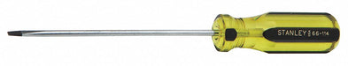 CabinetScrDrv Slotted 1/8in Red Round