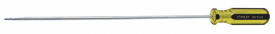 CabinetScrewdriver Slt 3/16in Blc Round