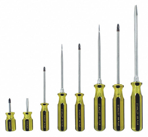 Magnetized Tip Screwdriver Set 8 pcs