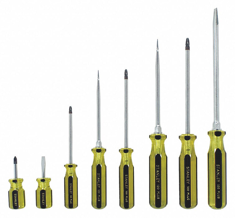 Magnetized Tip Screwdriver Set 8 pcs