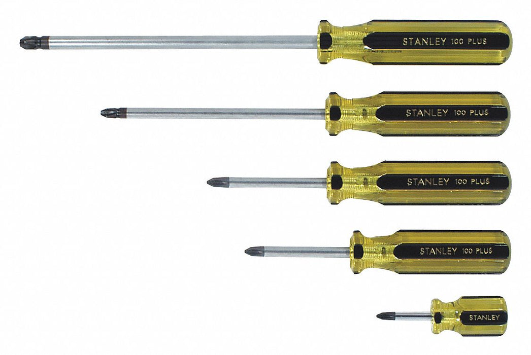 Magnetized Tip Screwdriver Set 5 pcs