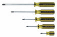 Magnetized Tip Screwdriver Set 5 pcs
