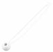 Ball 1 1/4 W White PK4